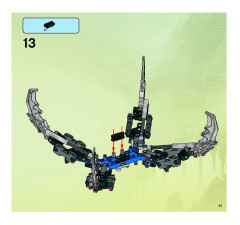 LEGO 8954 instructions page 61 – build guide