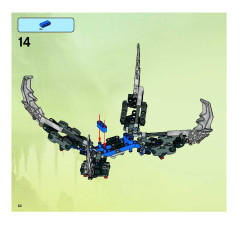LEGO 8954 instructions page 62 – build guide