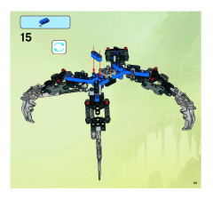 LEGO 8954 instructions page 63 – build guide
