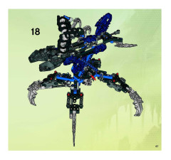 LEGO 8954 instructions page 67 – build guide