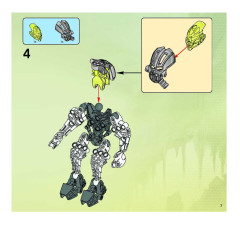 LEGO 8954 instructions page 7 – build guide