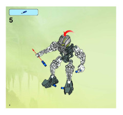 LEGO 8954 instructions page 8 – build guide