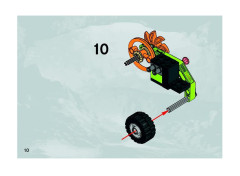 LEGO 8956 instructions page 10 – build guide