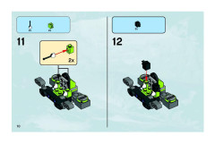 LEGO 8957 instructions page 10 – build guide