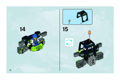 LEGO 8957 instructions page 12 – build guide
