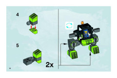 LEGO 8957 instructions page 14 – build guide