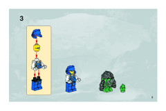 LEGO 8957 instructions page 3 – build guide