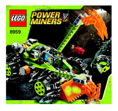LEGO 8959 instructions page 1 – build guide