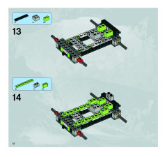 LEGO 8959 instructions page 12 – build guide