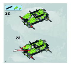 LEGO 8959 instructions page 18 – build guide