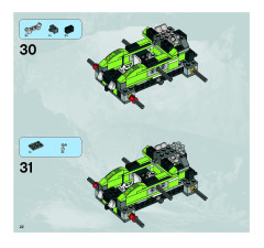 LEGO 8959 instructions page 22 – build guide