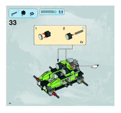 LEGO 8959 instructions page 24 – build guide