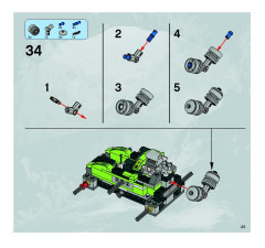 LEGO 8959 instructions page 25 – build guide