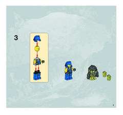 LEGO 8959 instructions page 3 – build guide