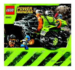 LEGO 8960 instructions page 1 – build guide