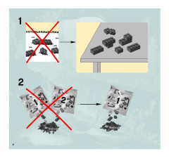 LEGO 8960 instructions page 2 – build guide