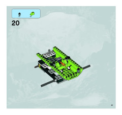 LEGO 8960 instructions page 21 – build guide