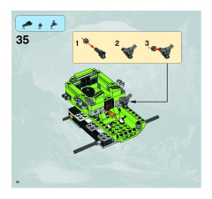 LEGO 8960 instructions page 36 – build guide