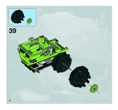 LEGO 8960 instructions page 40 – build guide