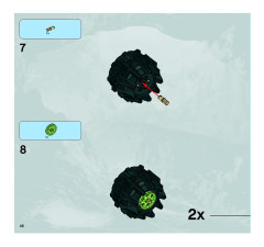 LEGO 8960 instructions page 46 – build guide