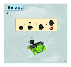 LEGO 8960 instructions page 61 – build guide