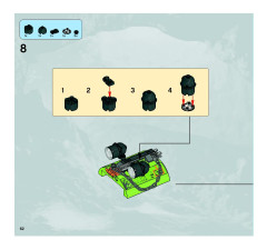 LEGO 8960 instructions page 62 – build guide