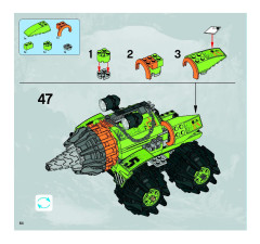 LEGO 8960 instructions page 64 – build guide