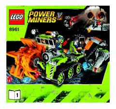 LEGO 8961 instructions page 1 – build guide