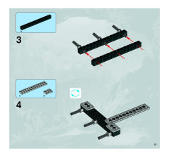 LEGO 8961 instructions page 13 – build guide