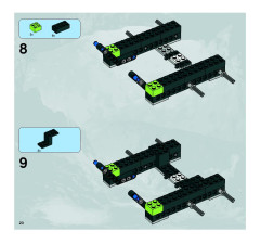 LEGO 8961 instructions page 20 – build guide