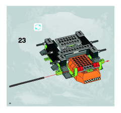 LEGO 8961 instructions page 36 – build guide