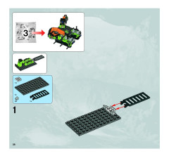 LEGO 8961 instructions page 38 – build guide