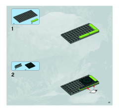 LEGO 8961 instructions page 45 – build guide