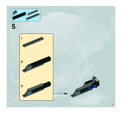 LEGO 8961 instructions page 5 – build guide