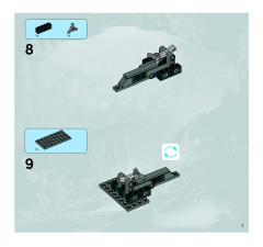 LEGO 8961 instructions page 7 – build guide