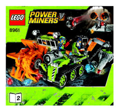 LEGO 8961 instructions page 1 – build guide