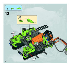 LEGO 8961 instructions page 10 – build guide