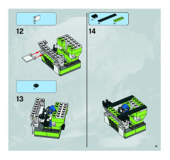 LEGO 8961 instructions page 19 – build guide