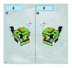 LEGO 8961 instructions page 22 – build guide
