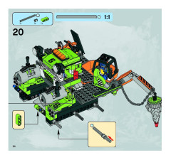 LEGO 8961 instructions page 24 – build guide