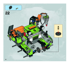LEGO 8961 instructions page 26 – build guide