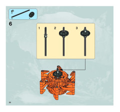 LEGO 8961 instructions page 32 – build guide