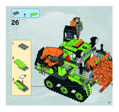 LEGO 8961 instructions page 35 – build guide