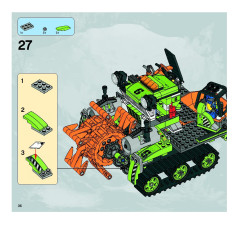 LEGO 8961 instructions page 36 – build guide