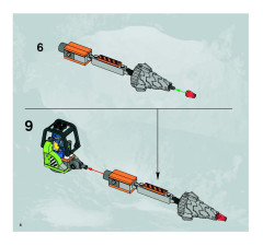 LEGO 8961 instructions page 6 – build guide