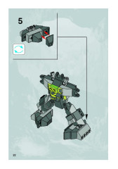 LEGO 8962 instructions page 22 – build guide