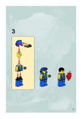 LEGO 8962 instructions page 3 – build guide