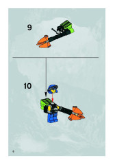 LEGO 8962 instructions page 8 – build guide