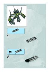 LEGO 8962 instructions page 9 – build guide