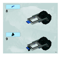 LEGO 8963 instructions page 35 – build guide